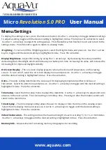 Preview for 3 page of Aqua-Vu Micro Revolution 5.0 PRO User Manual