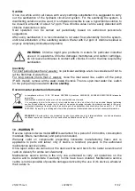 Preview for 11 page of Aqua A9020090N Use And Maintenance Manual