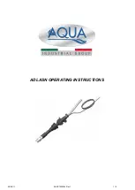 Предварительный просмотр 1 страницы Aqua ADLASN Operating Instructions