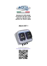 Aqua DET 1 Operating Instructions Manual предпросмотр