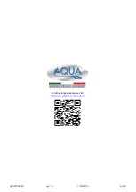 Предварительный просмотр 62 страницы Aqua ECO WASH Instruction Manual