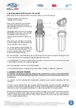 Preview for 7 page of Aqua FP2 User, Maintenance, Assembly And Installation Manual