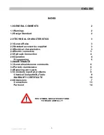 Предварительный просмотр 2 страницы Aqua HC 100 Operating And Maintenance Instructions Manual