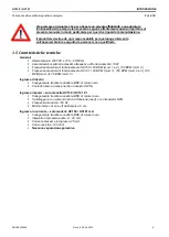 Предварительный просмотр 6 страницы Aqua HC101 costant Operating And Maintenance Instructions Manual