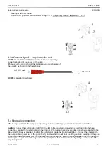 Предварительный просмотр 26 страницы Aqua HC101 costant Operating And Maintenance Instructions Manual