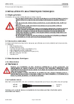 Предварительный просмотр 43 страницы Aqua HC101 costant Operating And Maintenance Instructions Manual