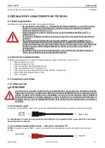 Предварительный просмотр 62 страницы Aqua HC101 costant Operating And Maintenance Instructions Manual