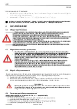 Предварительный просмотр 127 страницы Aqua HC101 costant Operating And Maintenance Instructions Manual