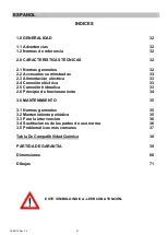 Предварительный просмотр 31 страницы Aqua HC151 Operating And Maintenance Instructions Manual