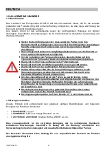 Предварительный просмотр 41 страницы Aqua HC151 Operating And Maintenance Instructions Manual