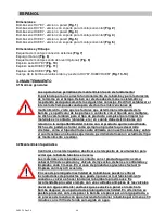 Preview for 34 page of Aqua HC797 Operating And Maintenance Instructions Manual