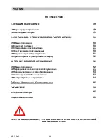 Preview for 48 page of Aqua HC797 Operating And Maintenance Instructions Manual