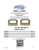 Предварительный просмотр 1 страницы Aqua HC997-1 Programming Instructions Manual