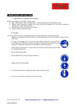 Preview for 5 page of Aqua Hexagone UNI-KART User Manual, Maintenance And Warranty