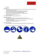 Preview for 7 page of Aqua Hexagone UNI-KART User Manual, Maintenance And Warranty