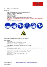 Preview for 8 page of Aqua Hexagone UNI-KART User Manual, Maintenance And Warranty