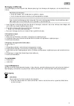 Preview for 11 page of Aqua UF 3000 Operating Instructions Manual