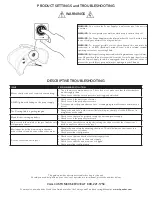 Preview for 6 page of Aquabot Aquabot BREEZE XLS Settings And Troubleshooting Manual