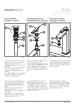 Preview for 5 page of aquabrass 00628629720880 Installation Manual