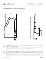 Предварительный просмотр 3 страницы aquabrass 00628629723997 Installation Manual