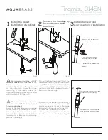 Предварительный просмотр 4 страницы aquabrass 00628629723997 Installation Manual