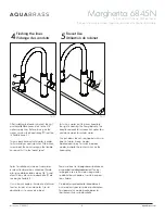 Предварительный просмотр 5 страницы aquabrass 00628629724024 Installation Manual