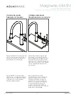 Предварительный просмотр 6 страницы aquabrass 00628629724024 Installation Manual