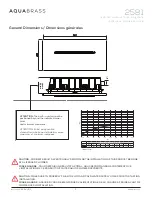 Preview for 3 page of aquabrass 00628629724055 Installation Manual