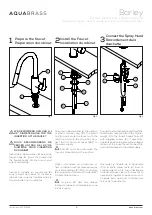 Preview for 4 page of aquabrass 00628629726110 Installation Manual