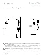 Preview for 3 page of aquabrass 062862972219 Installation Manual