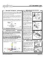 Preview for 2 page of aquabrass 1004 Installation Procedures Manual