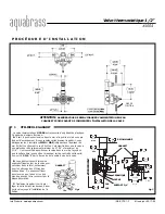 Preview for 5 page of aquabrass 1004 Installation Procedures Manual