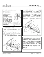 Preview for 3 page of aquabrass 1010 Installation Procedures