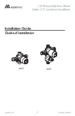 Preview for 4 page of aquabrass 40255 Installation Manual