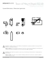 Предварительный просмотр 3 страницы aquabrass ABFB15018PC Installation Manual