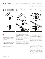 Предварительный просмотр 4 страницы aquabrass ABFB15018PC Installation Manual