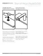 Предварительный просмотр 6 страницы aquabrass ABFB15018PC Installation Manual