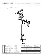 Preview for 2 page of aquabrass ABFB15084PC Installation Manual