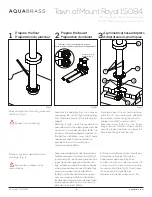 Preview for 5 page of aquabrass ABFB15084PC Installation Manual