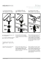 Preview for 4 page of aquabrass B-Jou 84018 Installation Manual