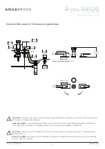 Preview for 3 page of aquabrass B-jou 84026 Installation Manual