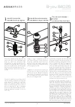 Preview for 4 page of aquabrass B-jou 84026 Installation Manual