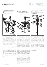 Preview for 5 page of aquabrass B-jou 84026 Installation Manual