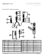 Preview for 2 page of aquabrass blade 68026 Installation Manual