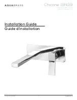 aquabrass Chicane 19N29 Installation Manual preview