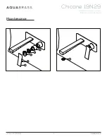 Preview for 5 page of aquabrass Chicane 19N29 Installation Manual