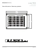 Preview for 2 page of aquabrass cura 922 Installation Manual