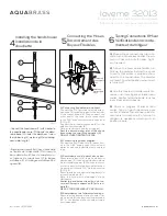 Предварительный просмотр 5 страницы aquabrass loveme 32013 Installation Manual