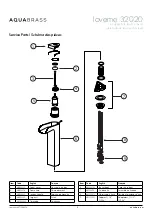 Preview for 2 page of aquabrass loveme 32020 Installation Manual