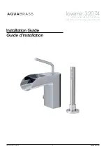 aquabrass LoveMe 32074 Installation Manual preview